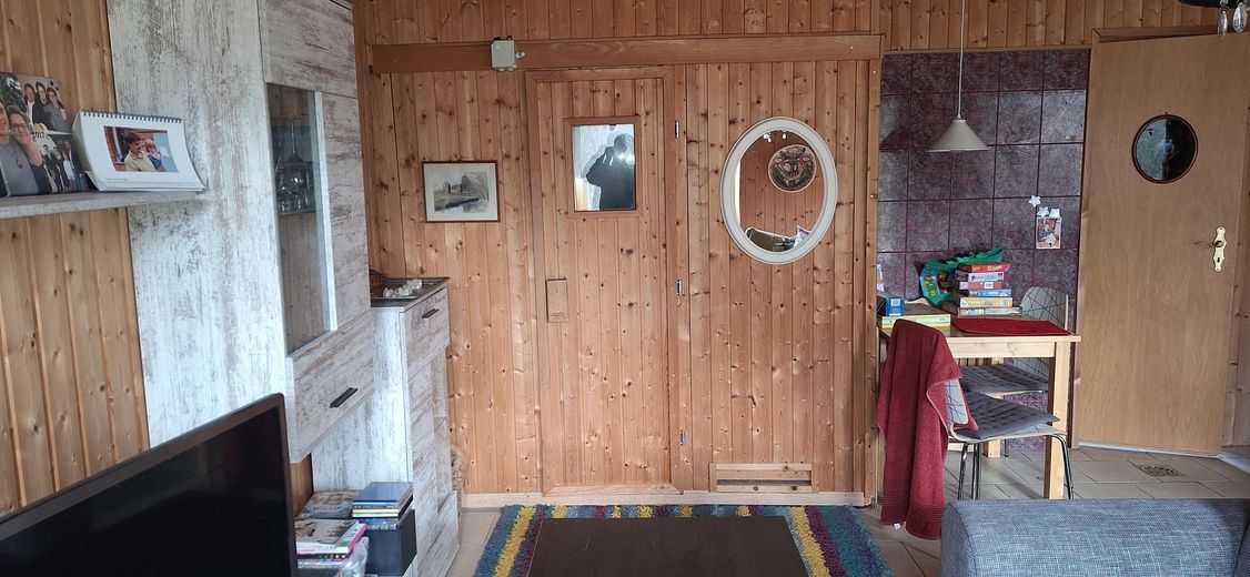 Einfamilienhaus / Ferienhaus – Sauna von außen