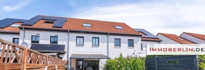 IMMOBERLIN.DE - Attraktives Reihenhaus mit Südwestgarten in familiärer Lage