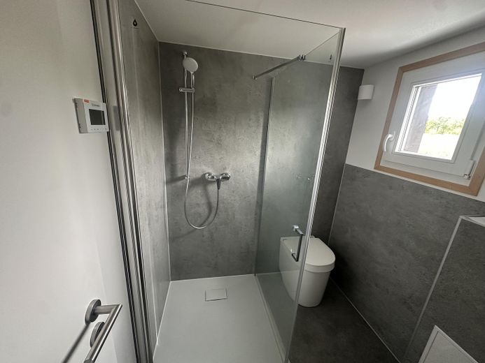 38 m² Modernes Tiny House Hannover (KfW 55) inkl. Rabatt – Badezimmer