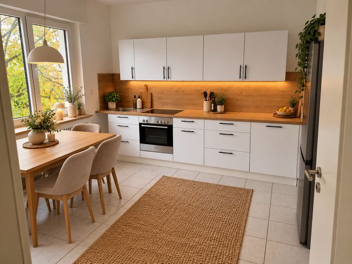 Schledehausen-2-Zimmer Wohnung 1.OG – Küche