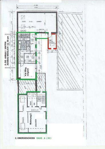 2.OG : 3.te Whg./ 4.te Ausbau 