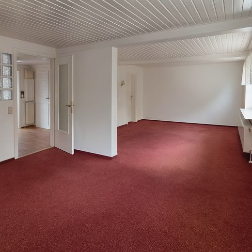 Reetdachhaus nahe Krautsand mit Garten – weitere Immobilie & Baugrundstück optional ⭐ – Wohnzimmer