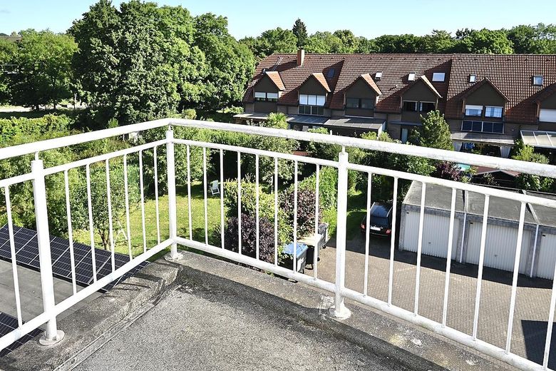 Blick vom Balkon