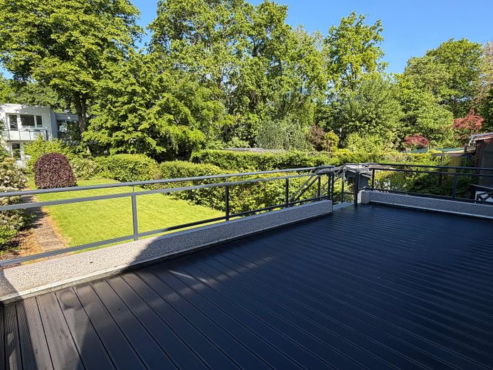 Erstbezug nach Kernsanierung – Reihenendhaus mit großem Garten und Garage in Bremen-Alt-Osterholz – Terrasse 