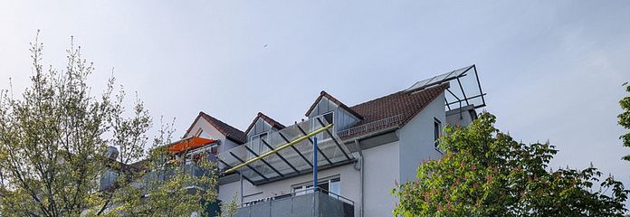Blick auf die Wohnung