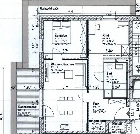 Prima occupazione: moderno appartamento all'ultimo piano con terrazza sul tetto e comfort abitativo ad alta efficienza energetica – Foto 1