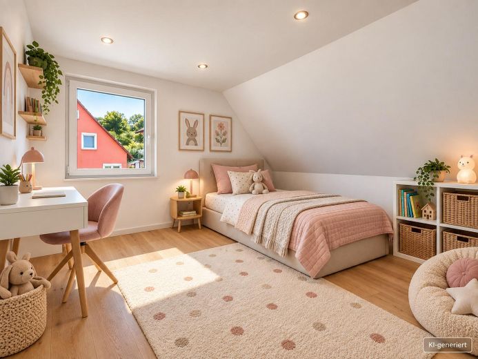 Umfassend modernisiertes Einfamilienhaus mit großem Grundstück und Waldanteil – Kinderzimmer Einrichtungsidee