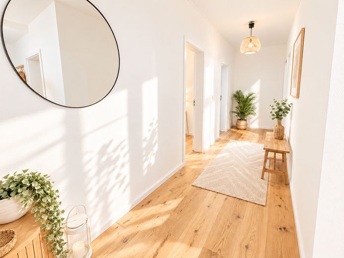 ***Freundliche 3-Zimmer-Wohnung in Erfurter Top-Lage*** Bezugsfrei | oh. Provision – Flur