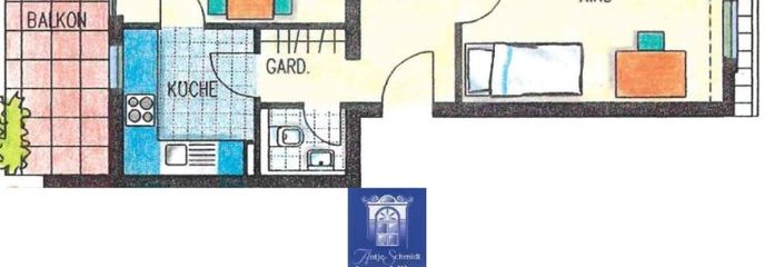 Eindrucksvolle Wohnung mit Balkon in gepflegter Umgebung!