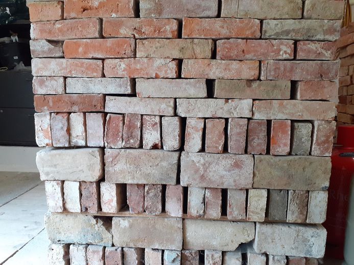 Handstrichziegel von der Ruine