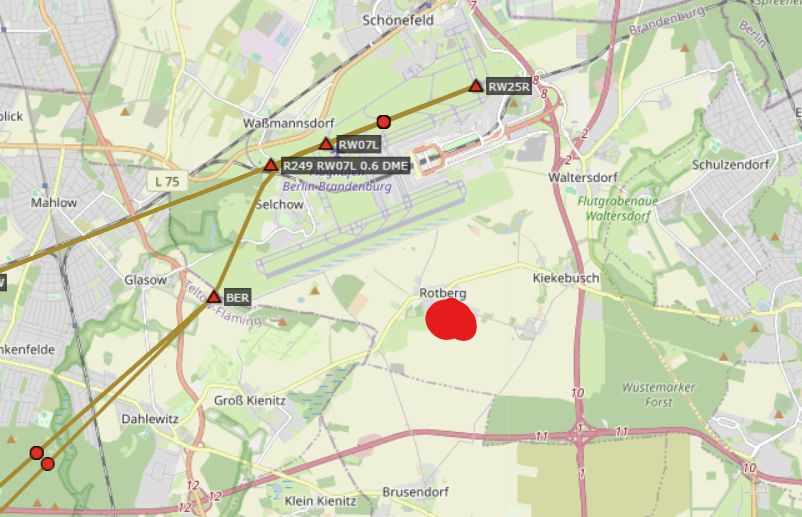 Eckgrundstück in Schönefeld (bauträgerfrei) – Flugbereich