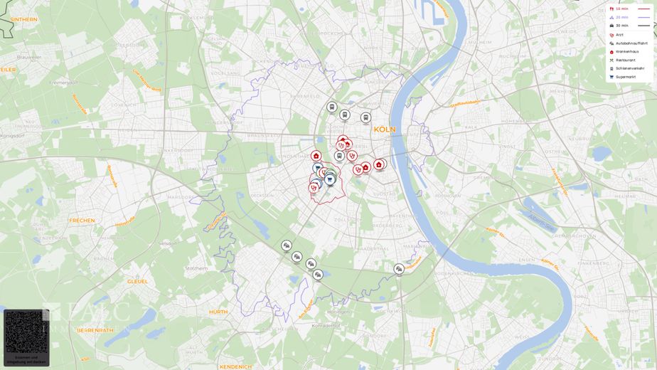 Für die Studenten und Studentinnen von morgen! – Site plan (macro)