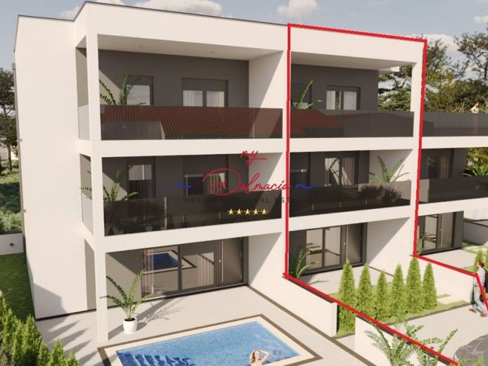 Vir, Wohnung S2 auf 3 Etagen, Dachterrasse Südseite – Foto 1