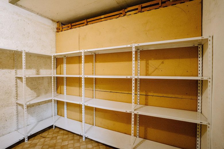 Kellerabteil mit viel Stauraum