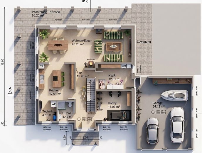 Geborgenheit und Entspannung im Bremer Speckgürtel: Einzigartige A+Stadtvilla mit Erdwärme, KfW 40 – Foto 29