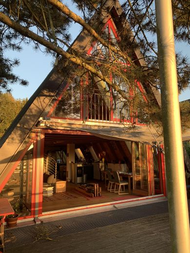 Haus bei Freising von privat – Westseite in der Abendsonne