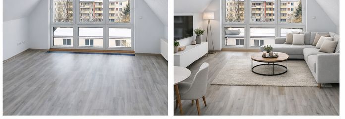 Wohnzimmer org. + Möbelmuster