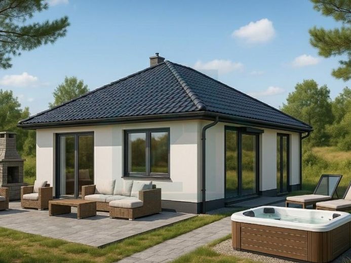 Altersgerechter, massiver Bungalow inklusive 523 m² Grundstück in Öttersdorf bei Schleiz – Foto 1