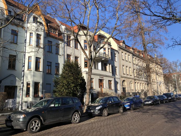 Blick in die Straße