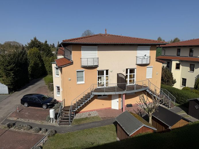 Hausansicht Eingangsbereich