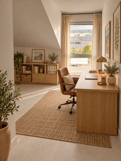 हरियाली के बीच 4 कमरों वाला नया निर्माण KFW 40 – Büro , Oder Kinderzimmer 2