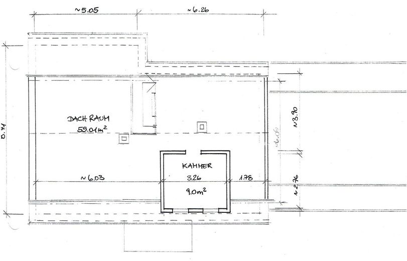 Renovierungsbedürftiges 7-Zimmer Haus mit Garage in Weilmünster – Foto 4