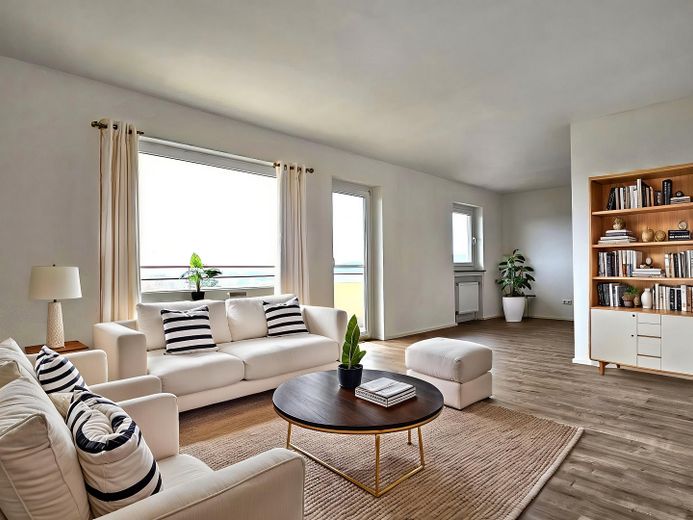 Wohn,- und Esszimmer