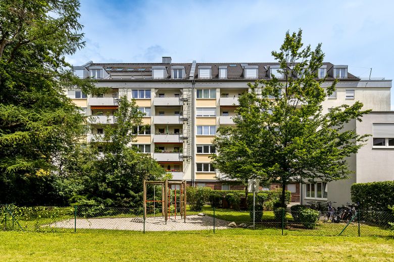 Ruhiges modern, möbliertes Appartement nähe Ostbahnhof – Außenbereich