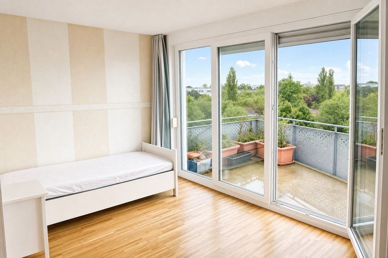 Bogenhausener Höfe: Moderne &amp; perfekt aufgeteilte WG-Wohnung mit hoher Rendite und Fernblick – Bild 4
