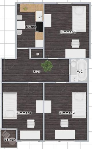 WG-Zimmer in Hamburg Hohenfelde (ab sofort) !!WG Zimmer (KEINE ganze Wohnung)!! – Foto 12
