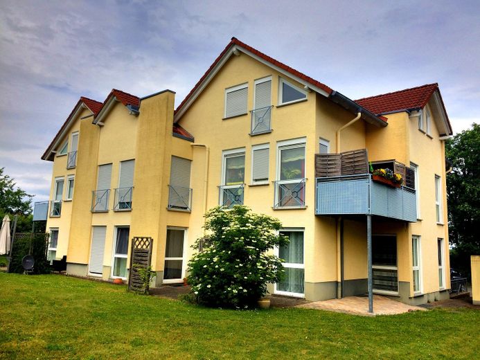 Blick vom Garten aus