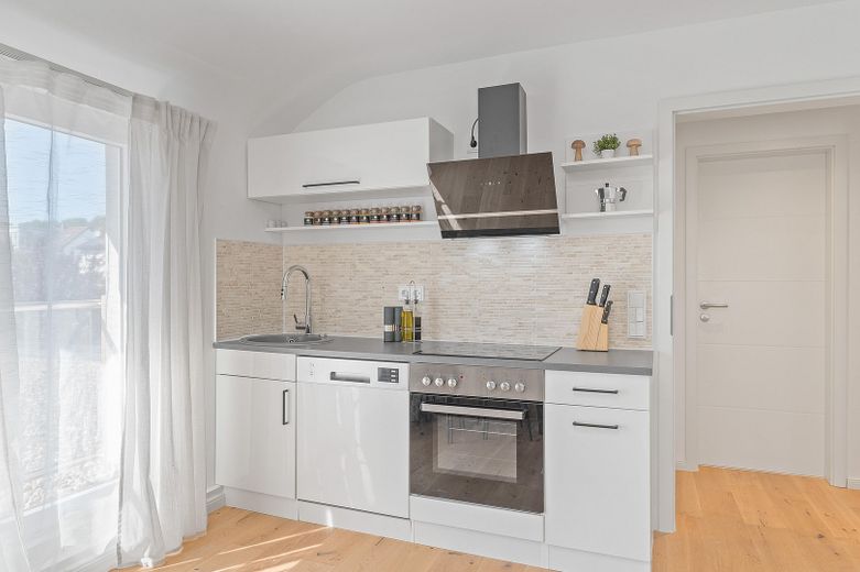 Küche im Wohnzimmer