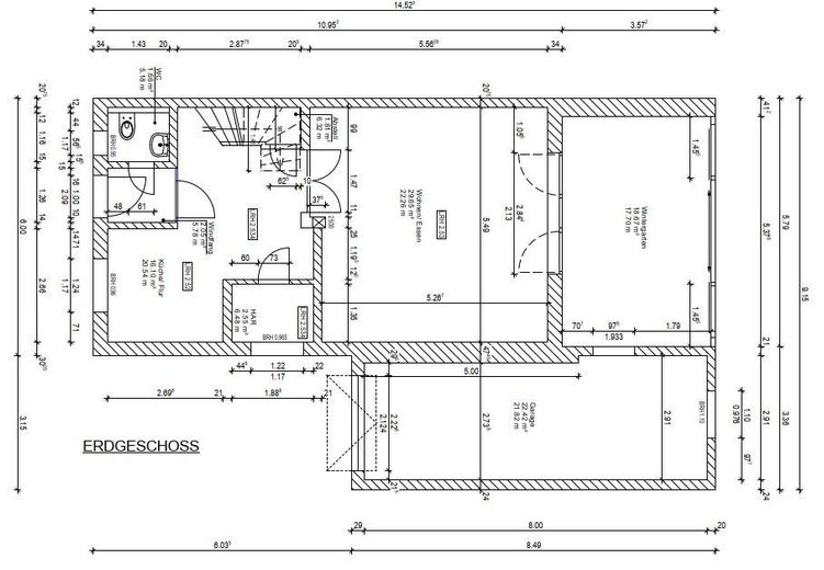 Renoviertes Haus mit Wintergarten, Garage, Werkstatt und Traumgarten - Energieeffizienz Klasse C – Erdgeschoss