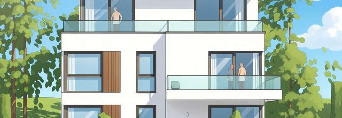 Hausansicht Neubau