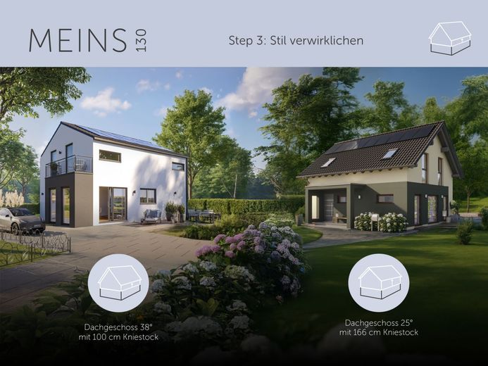 Qualität, die bleibt - Ihr neues Einfamilienhaus in Brunnthal – MEINS 130 Stilvariante