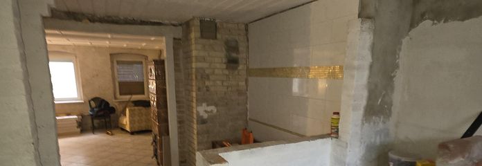 Wohnzimmer mit offn. Küche