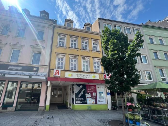 Attraktives Geschäftshaus mit Entwicklungspotenzial in bester Innenstadtlage von Hof - Grundstück ca. 520 m² - Gesamtfläche ca. 344 m² – फोटो 1
