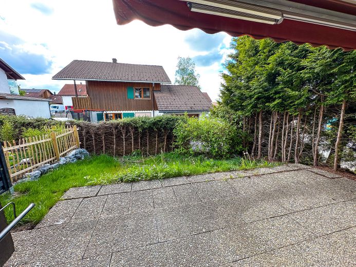 Terrasse und Garten