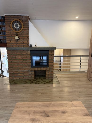 Wohnzimmer Kamin