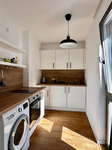 Appartamento nuovo di 1 locale arredato con balcone a Berlino-Weißensee – prima occupazione 2025 – Foto 10
