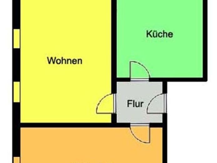 Optimal geschnittene 2-Zimmerwohnung in schöner grüner Umgebung! – फोटो 1