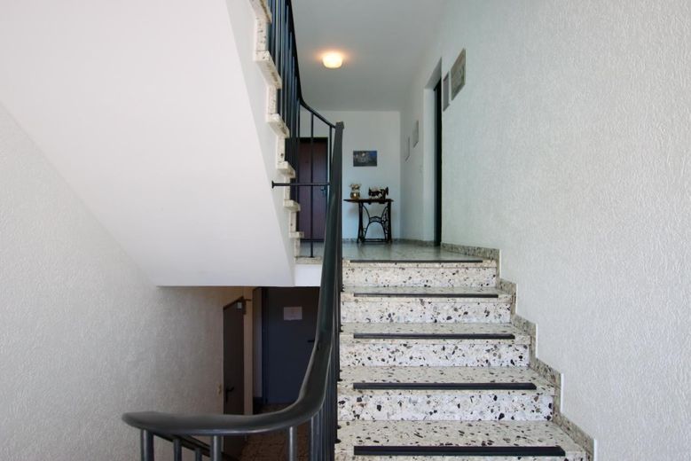 Treppenhaus sehr gepflegt