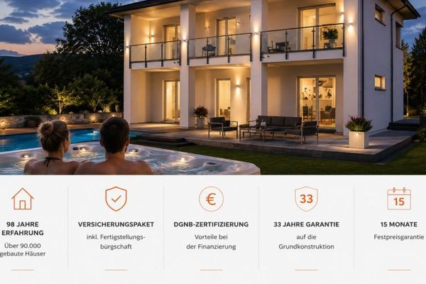Designer-Stadtvilla inkl. Grundstück