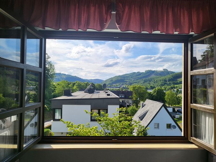 Blick aus Schlafzimmer