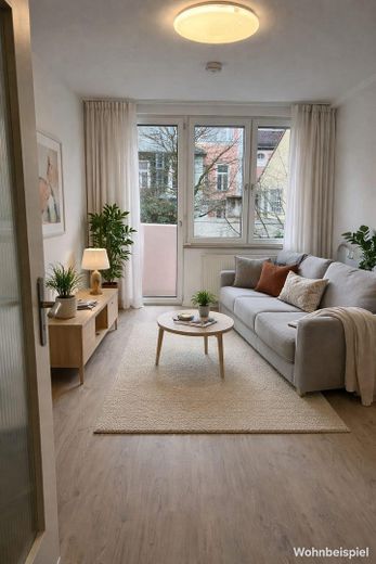 Bezugsfreies renoviertes 1-Zimmer-Appartement mit Balkon – Foto 2
