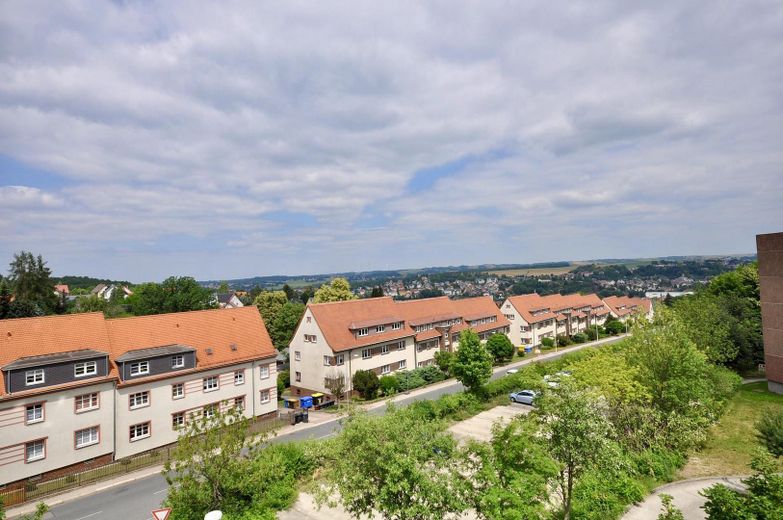 Aussicht Richtung Straße