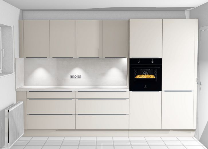 Helle Terrassenwohnung mit Einbauküche - Erstvermietung nach Sanierung – Küche