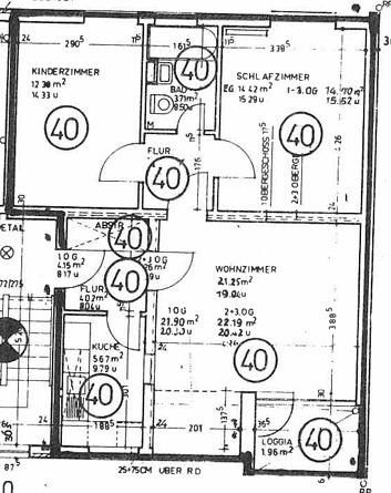 Licht 3-kamerappartement op een rustige locatie – Huchting - Gezinsvriendelijk - Geschikt voor gedeeld wonen – Grundriss