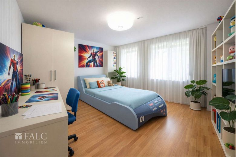 Lieblingsplatz auf zwei Ebenen - FALC Immobilien – Für den Nachwuchs