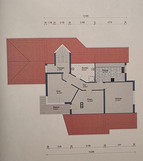 Maison pour 1 à 2 familles + appartement indépendant – Grundriss DG